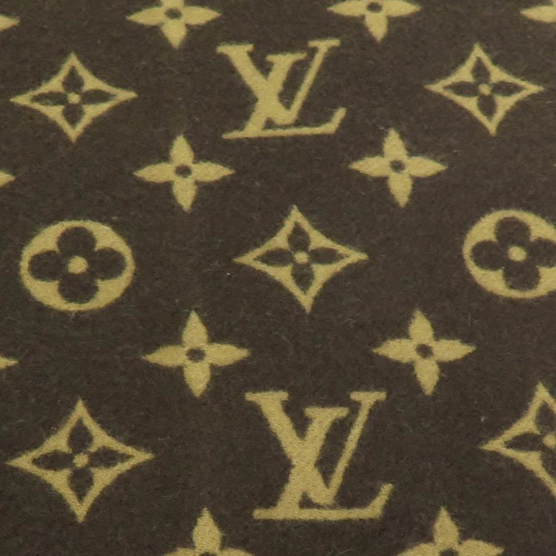 LOUIS VUITTON Muffler xSupreme Supreme Monogram Wool/Cashmere Brown/Beige Unisex MP1891