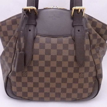 LOUIS VUITTON Handbag Damier Verona MM Canvas Brown Women's N41118 e54347i