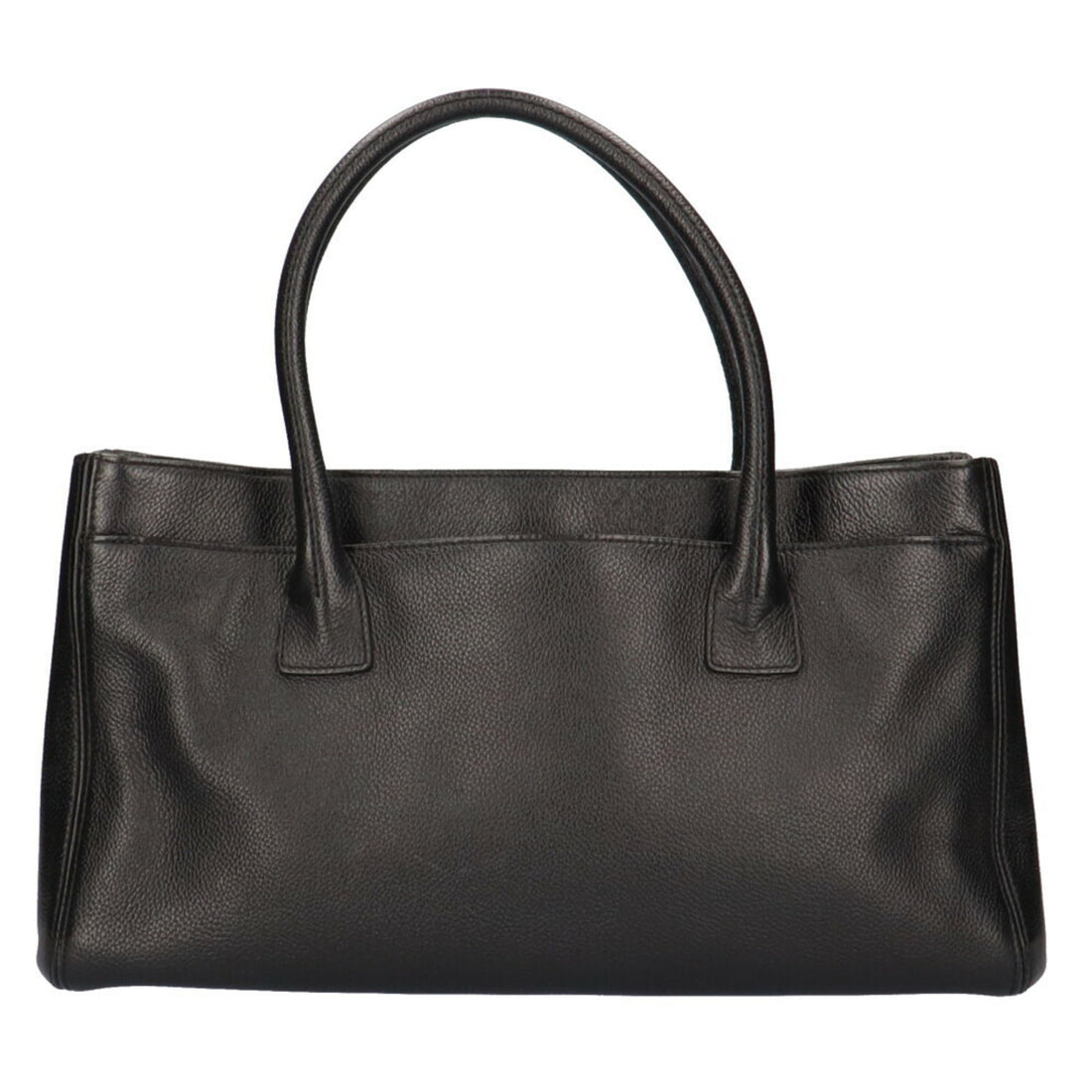 Chanel executive Tote Bag calf black ladies