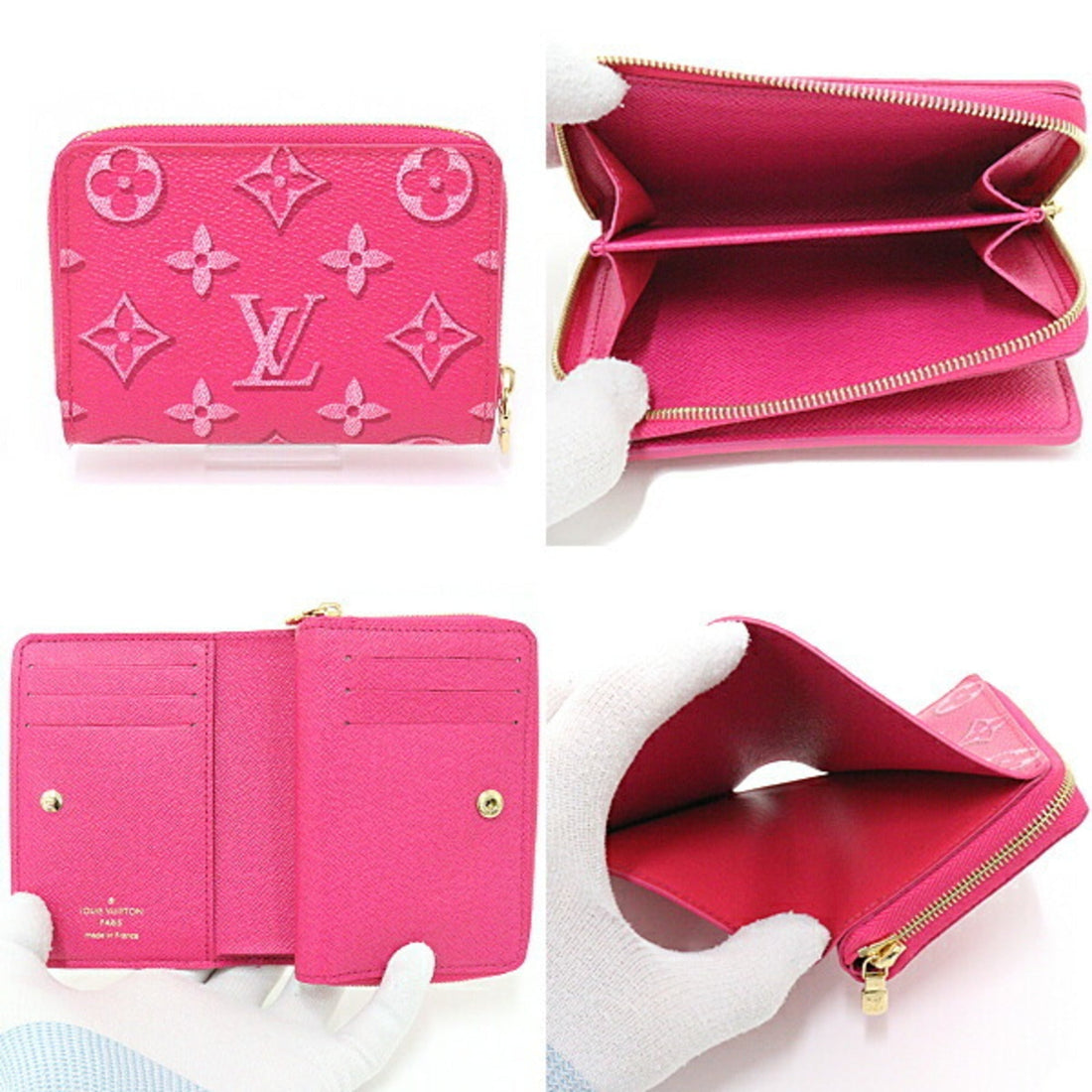 LOUIS VUITTON Portefeuille Lou Bifold Wallet M81472 Pink