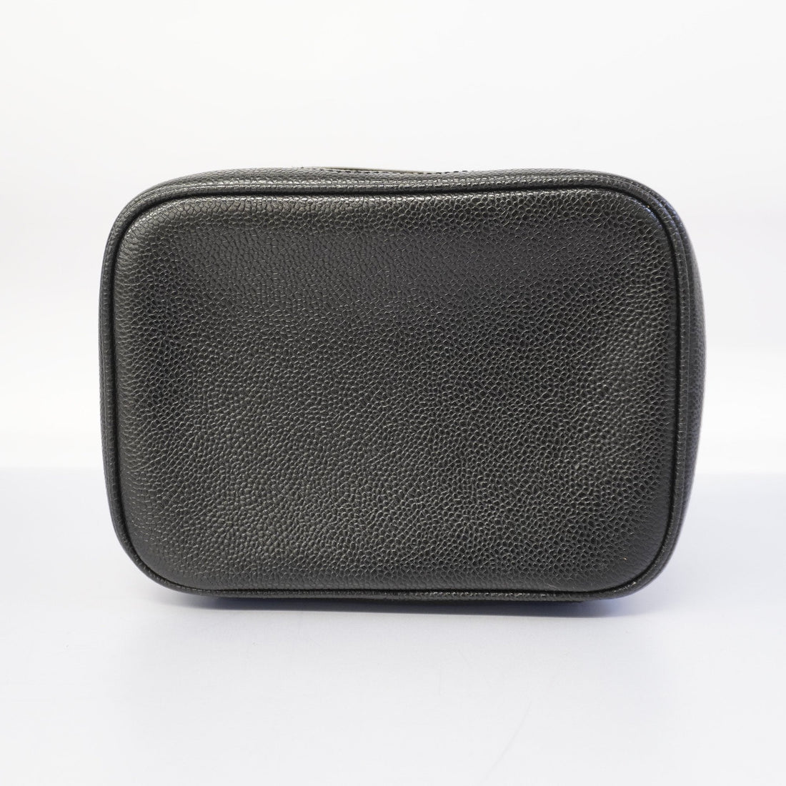 Chanel Caviar Skin Vanity Bag Women's Caviar Leather Vanity Bag Black