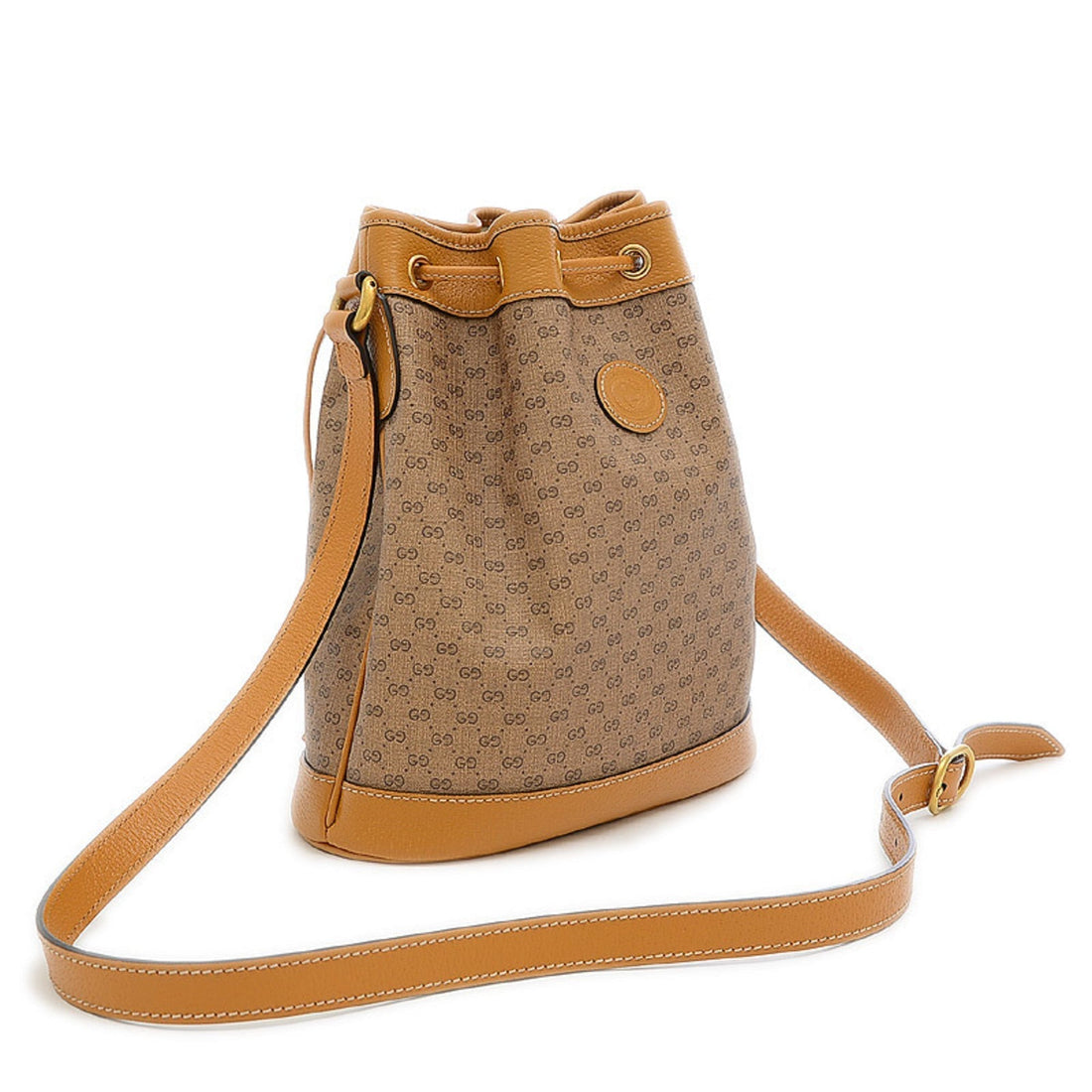 Gucci Disney Collaboration Mickey Mini GG Supreme Small Bucket Shoulder 602691