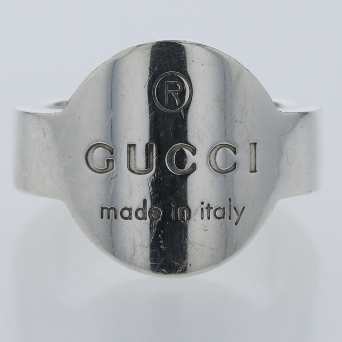 Gucci Ring Plate Silver 925 Upper No. 11 Lower 12 Ladies GUCCI