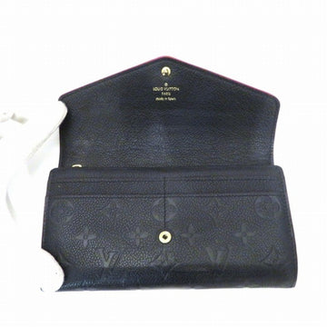 LOUIS VUITTON Monogram Implant Portefeuille Sarah M62125 Long Wallet Unisex