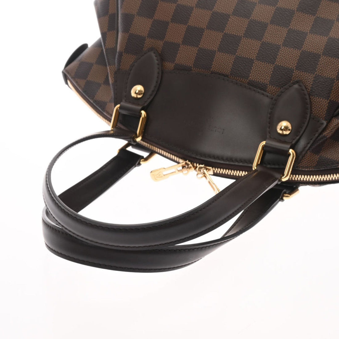 LOUIS VUITTON Damier Verona PM Brown N41117 Ladies Canvas Handbag