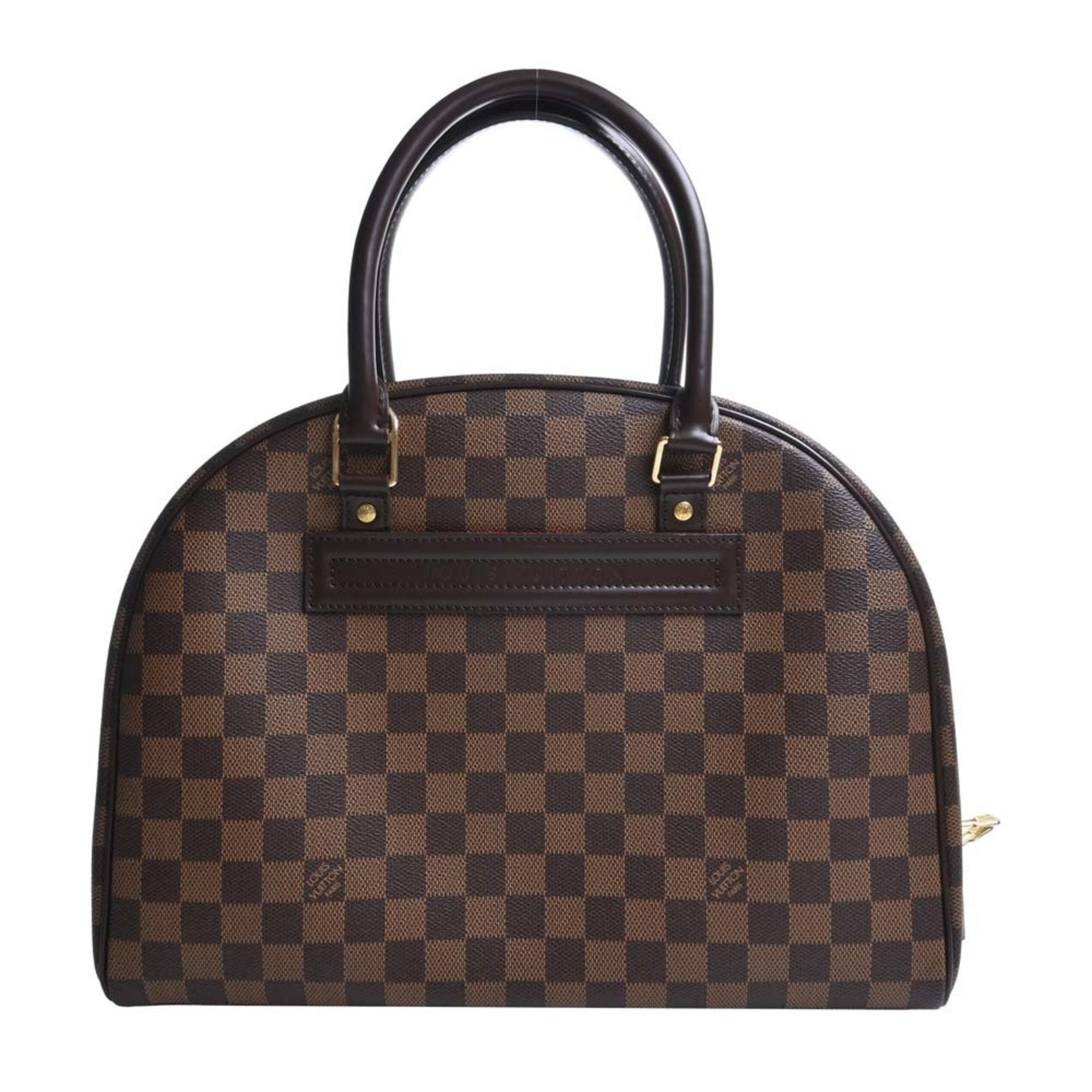 LOUIS VUITTON Damier Nolita Handbag N41455 Brown Women's