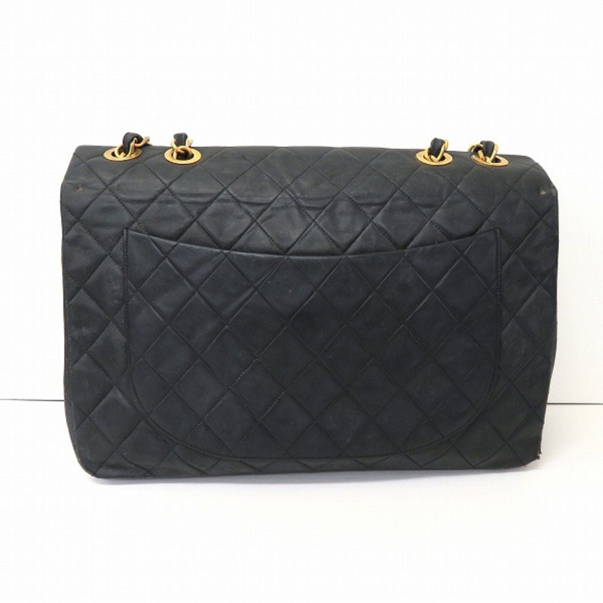 Chanel Dekamatrasse W Chain Bag Shoulder Ladies