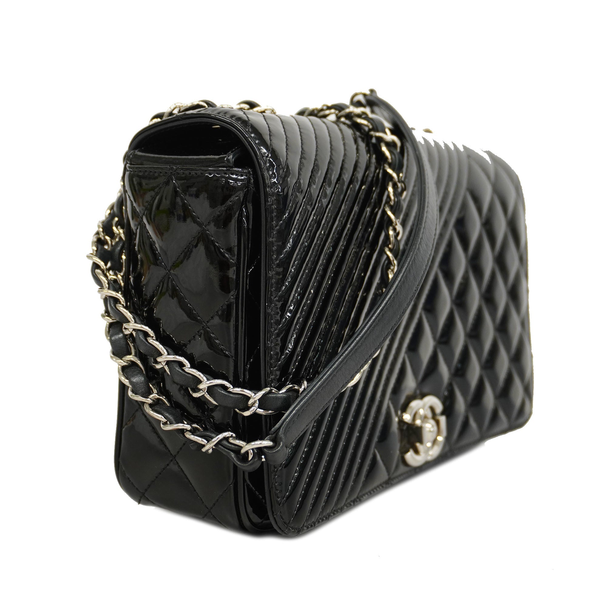 ChanelAuth  Matelasse Boy  Chain Shoulder Women's Shoulder Bag