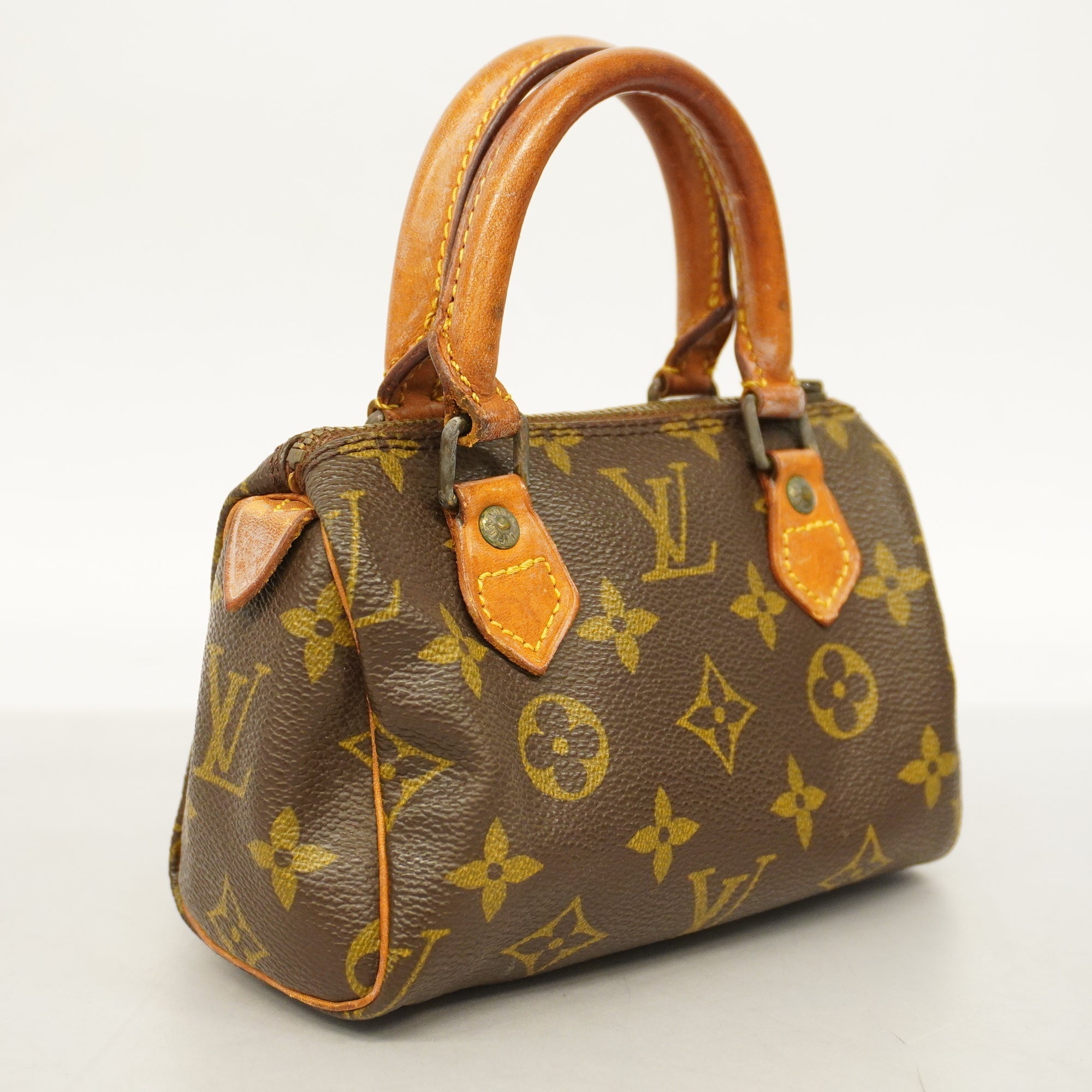 LOUIS VUITTONAuth Monogram Mini Speedy M41534 Women's Handbag