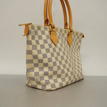 LOUIS VUITTONAuth Damier Azur Saleya PM N51186 Women's Tote Bag