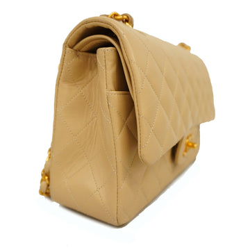 ChanelAuth  Matelasse W Flap W Chain Women's Caviar Leather Shoulder Bag Black