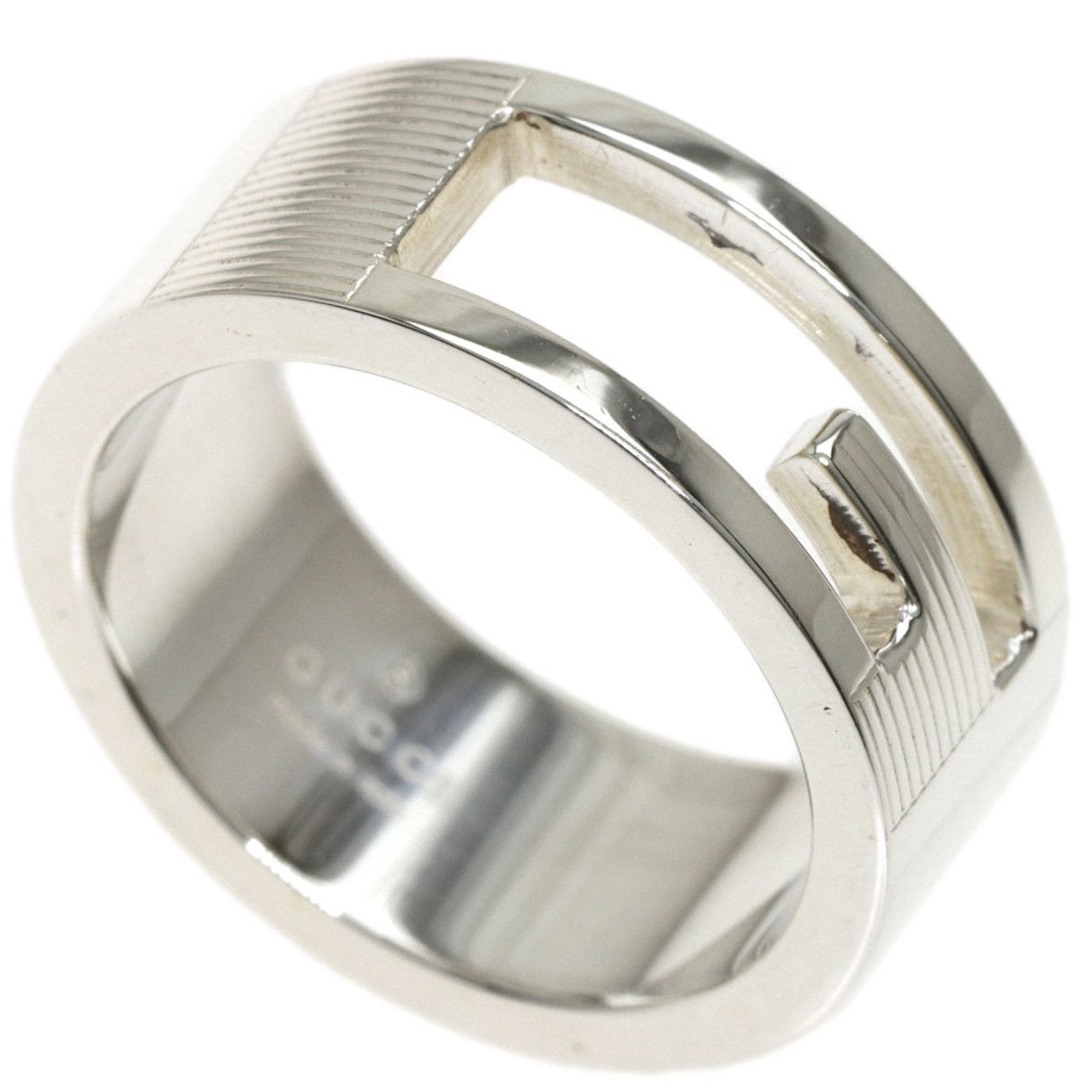Gucci G #11 ring/ring silver women's GUCCI