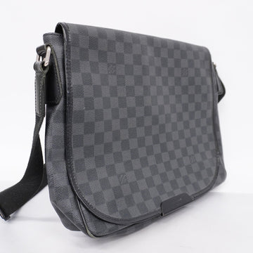 LOUIS VUITTONAuth Damier Graphite Daniel MM N58029 Men's Shoulder Bag