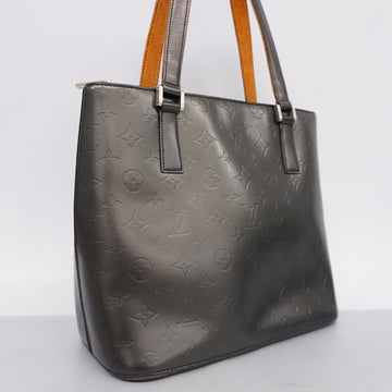 LOUIS VUITTONAuth Monogram Mat Stockton M55112 Women's Tote Bag Noir