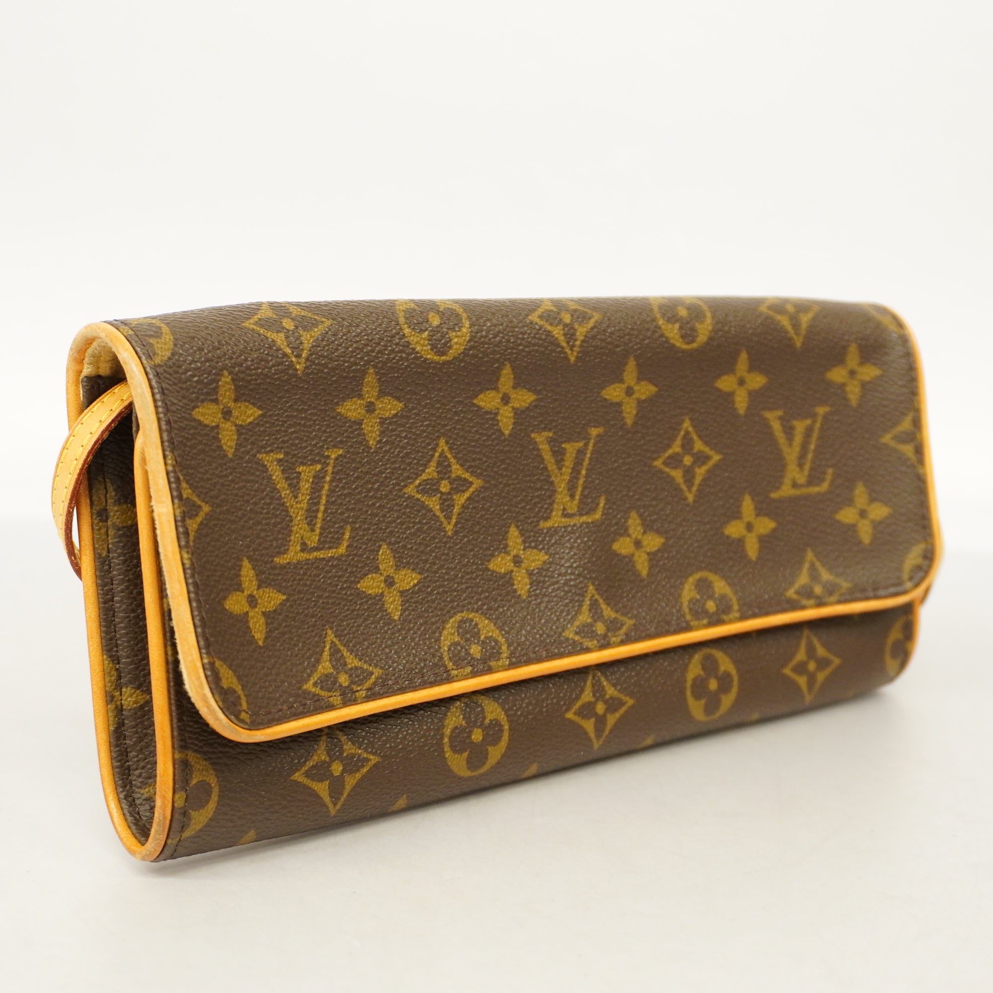 LOUIS VUITTONAuth Monogram Pochette Twin GM M51852 Shoulder Bag
