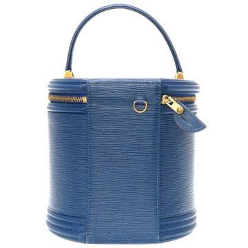 LOUIS VUITTON Epi Cannes Blue M48035 Handbag