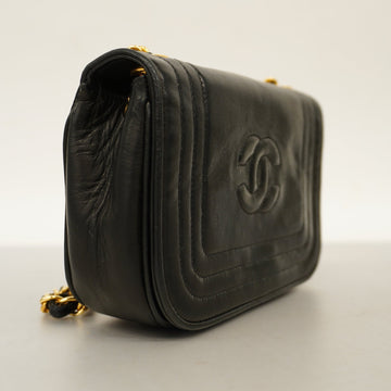 ChanelAuth  Matelasse Chain Shoulder Women's Leather Shoulder