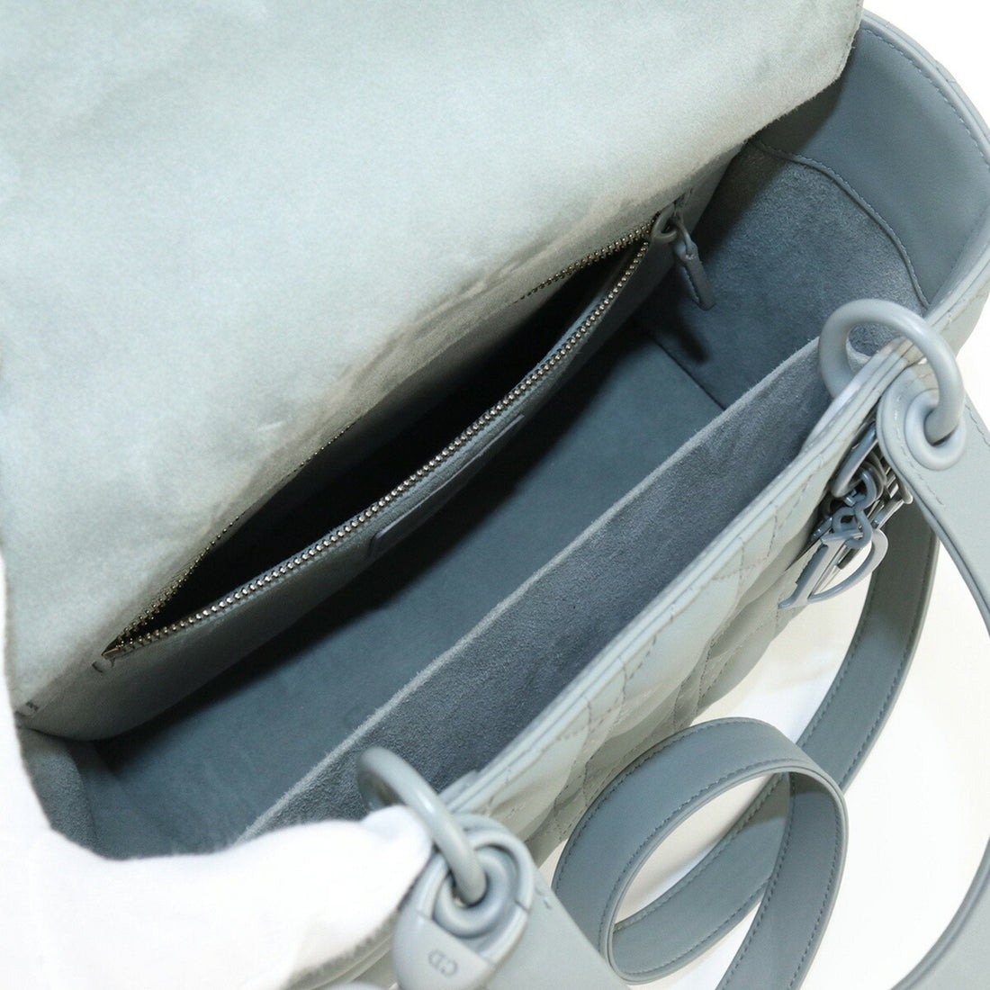 CHRISTIAN DIOR Ultra Matte Medium Bag Lady M0565 ILOI M41G HandBag Calfskin Ladies