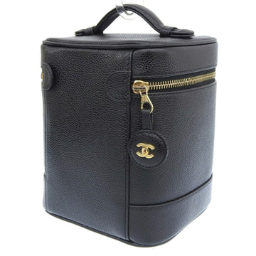 Chanel Coco Mark Vanity Bag Black No. 7 A01998