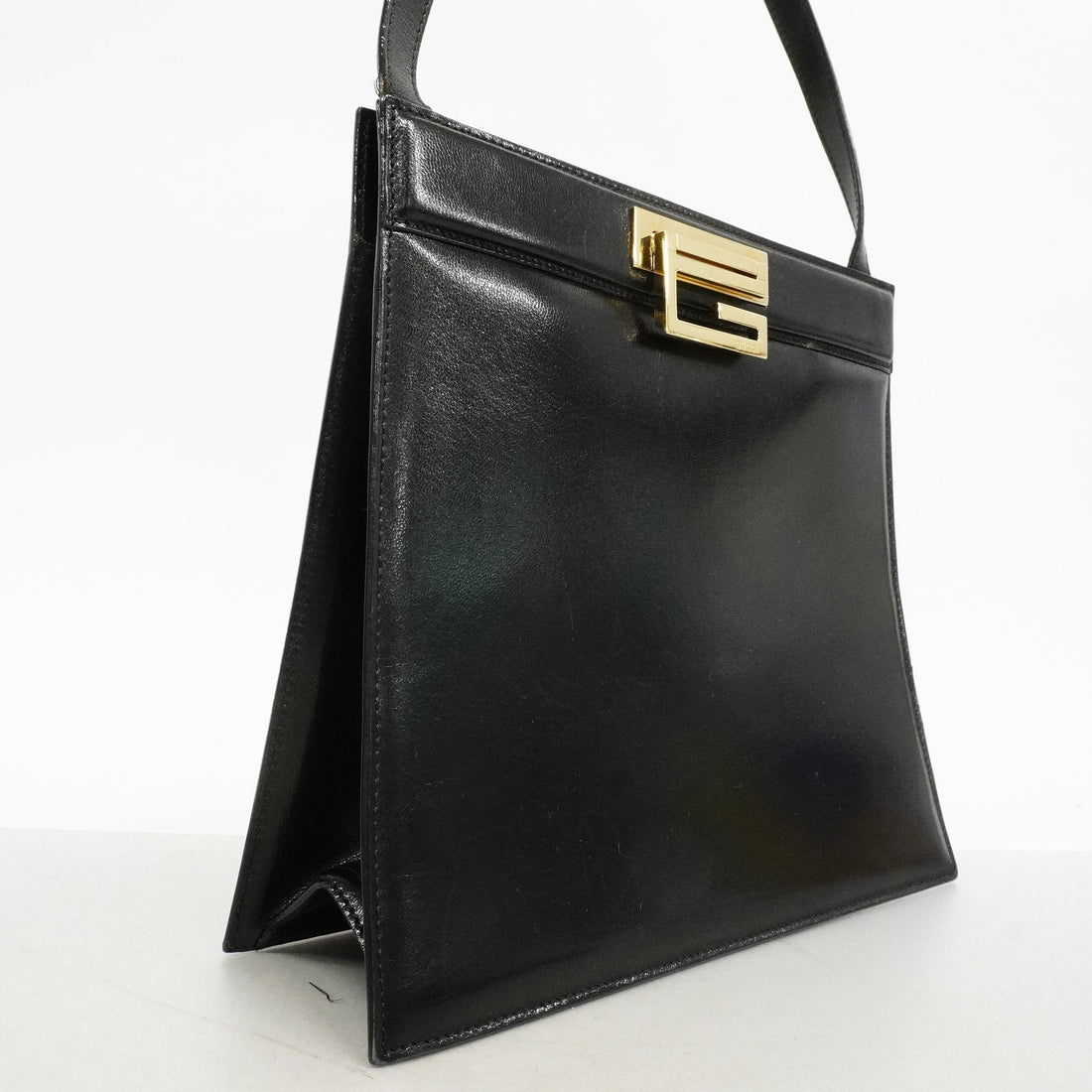 Gucci Shoulder Bag 001 1998 1863 Women's Leather Shoulder Bag Black