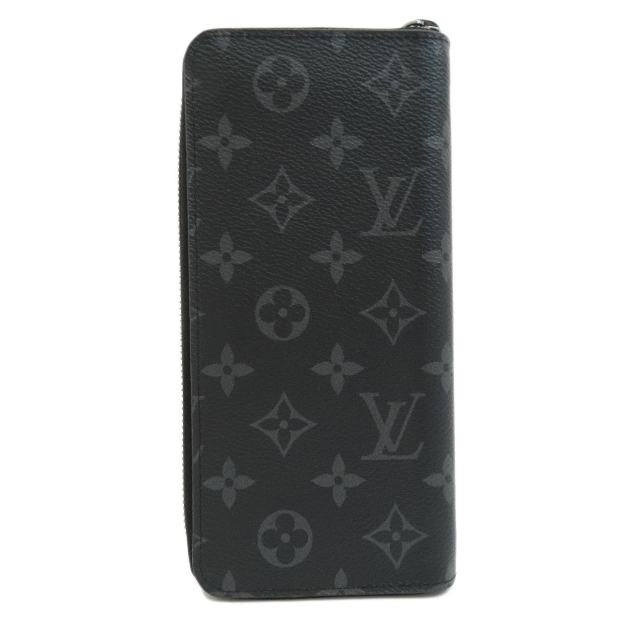 LOUIS VUITTON M62295 Zippy Vertical Long Wallet Monogram Eclipse Men's