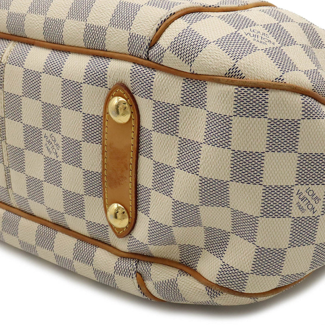 LOUIS VUITTON Damier Azur Galliera PM Shoulder Bag Tote N55215