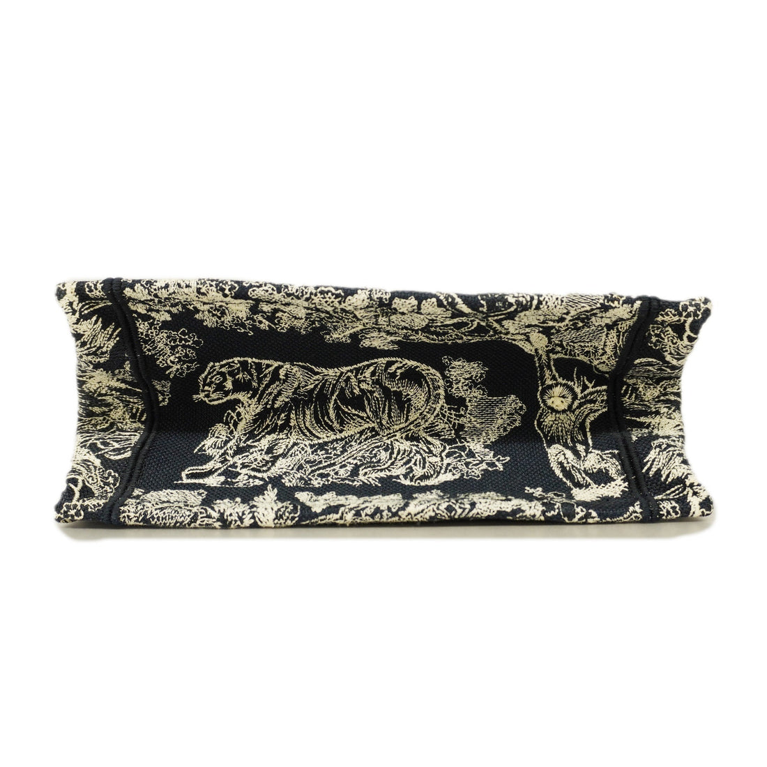 CHRISTIAN DIORAuth  Book Tote Women's Canvas Tote Bag Navy