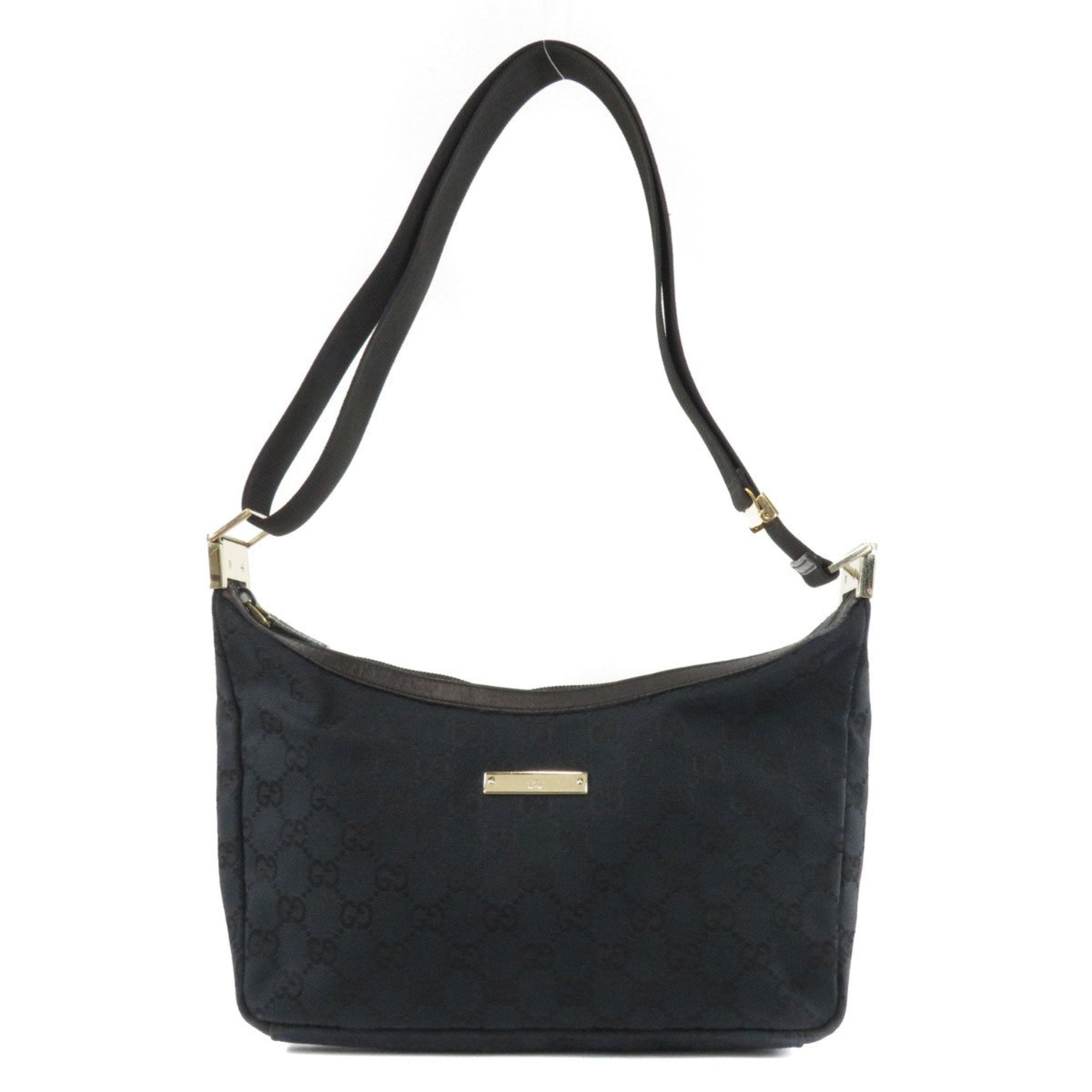 Gucci 019 ??? 0433 GG Shoulder Bag Canvas Ladies