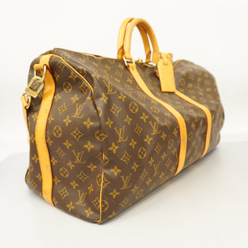 LOUIS VUITTONAuth Monogram Keepall Bandouliere 55 M41414 Boston Bag