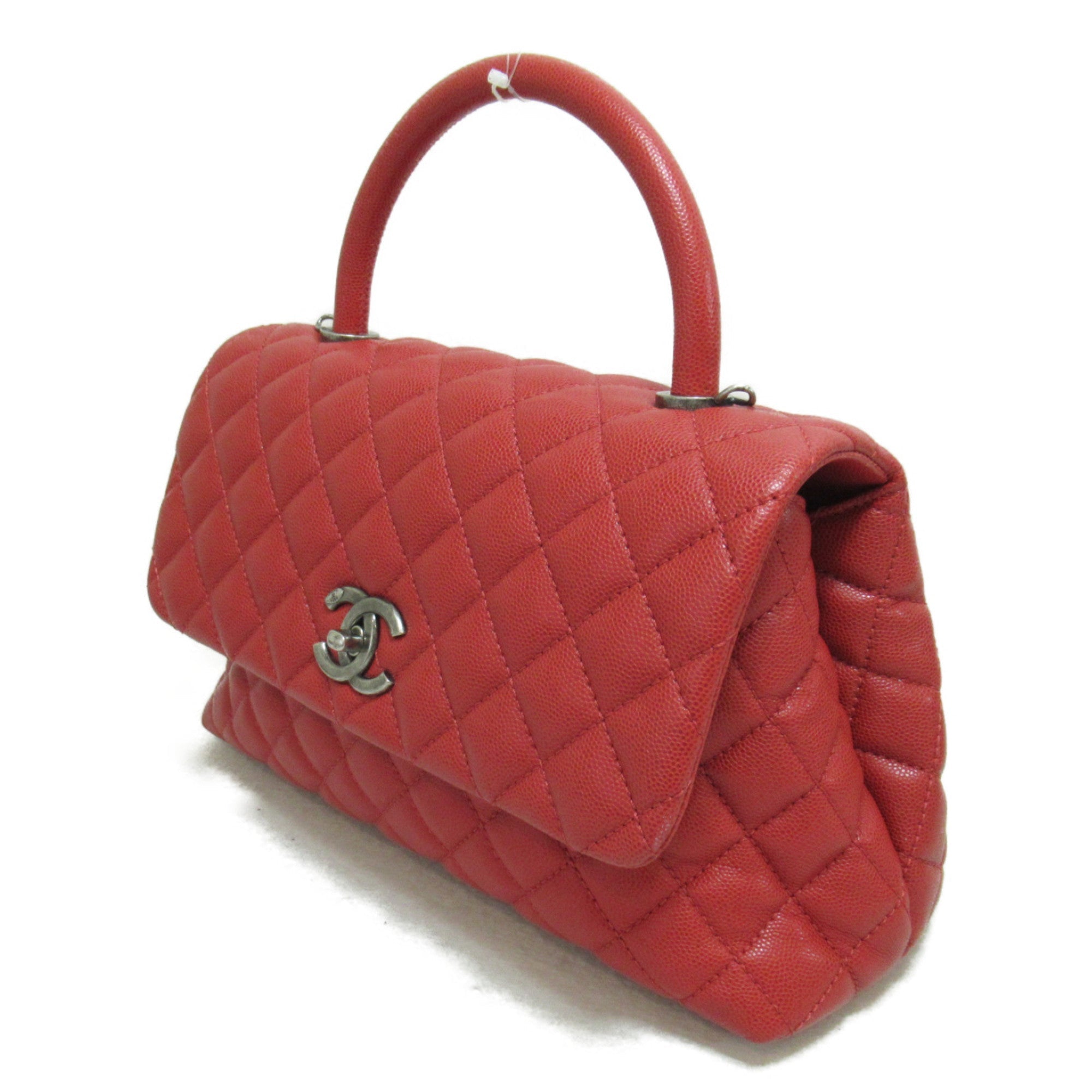 CHANEL 2wayShoulder Bag Red Calfskin [cowhide] A92991