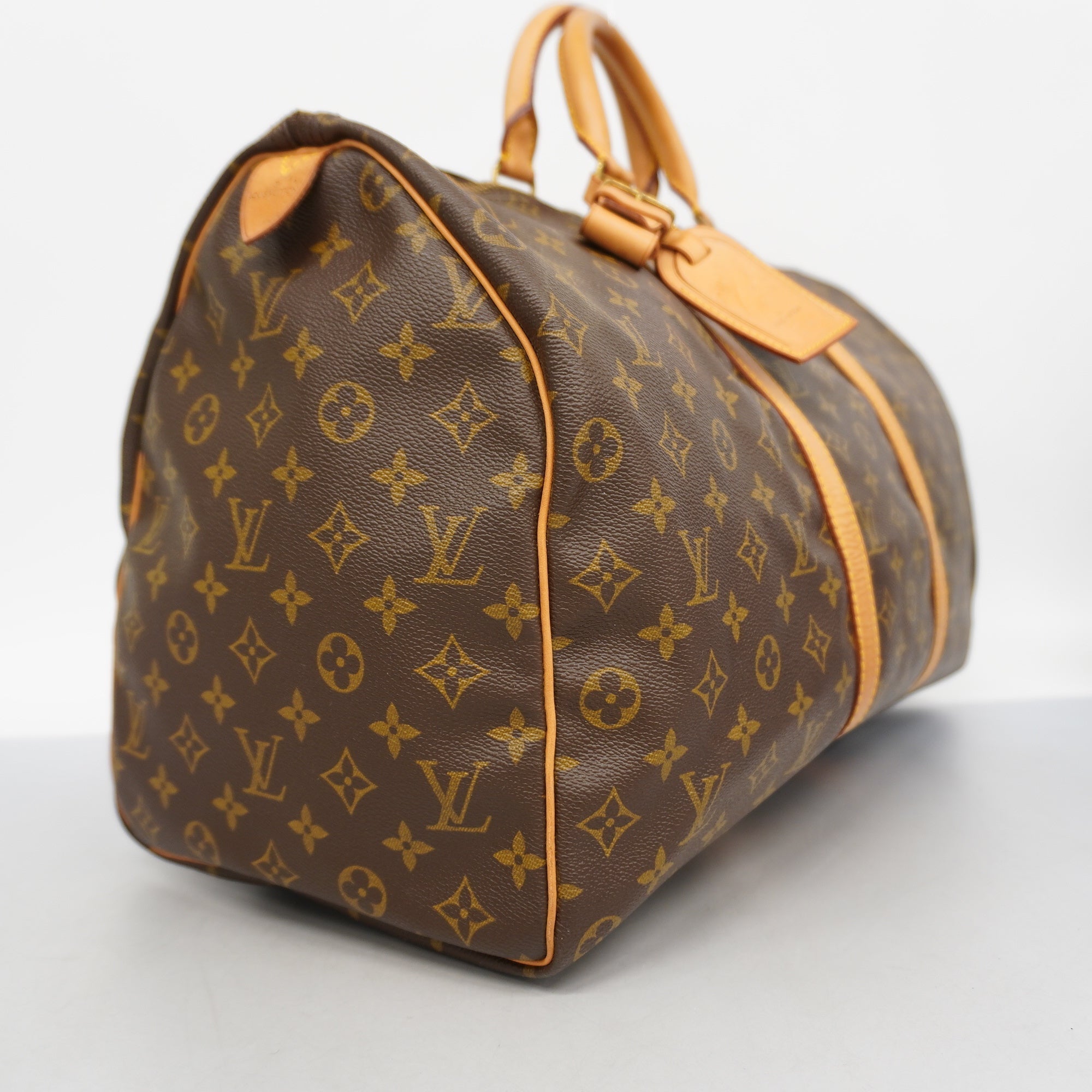 LOUIS VUITTONAuth Monogram Keepol 50 M41426 Boston Bag