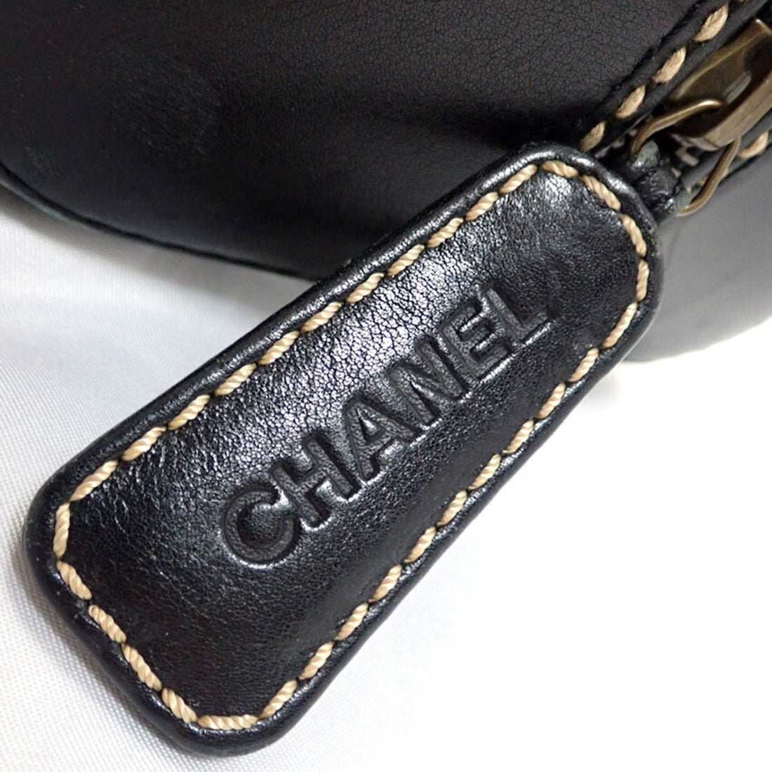 Chanel matelasse wild stitch calf leather handBag
