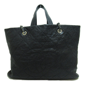 CHANEL 2way shoulder bag Black Caviar Skin [Grained Calf] Soft caviar