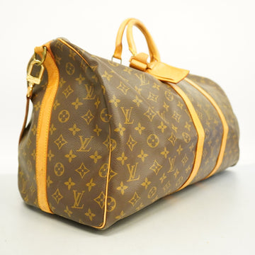 LOUIS VUITTONAuth Monogram Keepall Bandouliere 55 M41414 Boston Bag