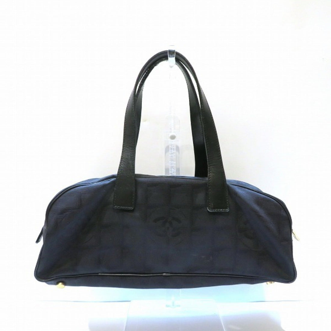 Chanel A15828 New Travel Black Mini Boston Bag Handbag Ladies