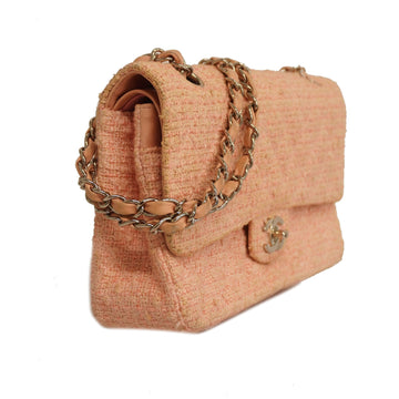 CHANEL  Shoulder Bag With Fringe Women's Tweed Shoulder Bag