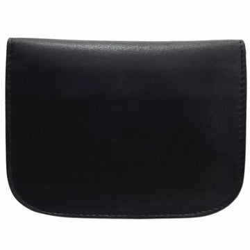 GUCCI 95971 1502 Women's Leather Coin Purse/coin Case Black