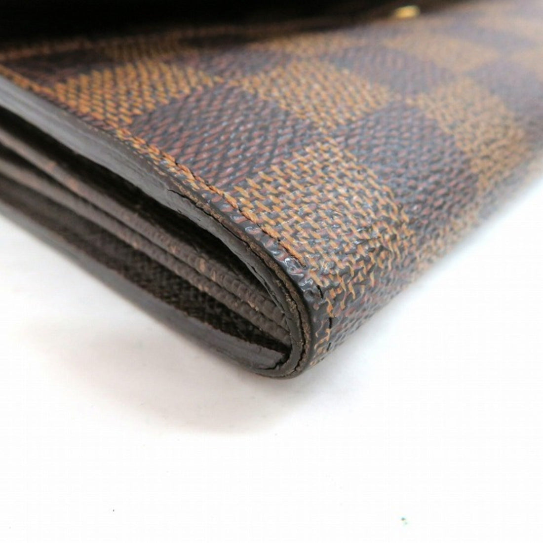 LOUIS VUITTON Damier Portefeuille Sarah N61734 Long Wallet Unisex