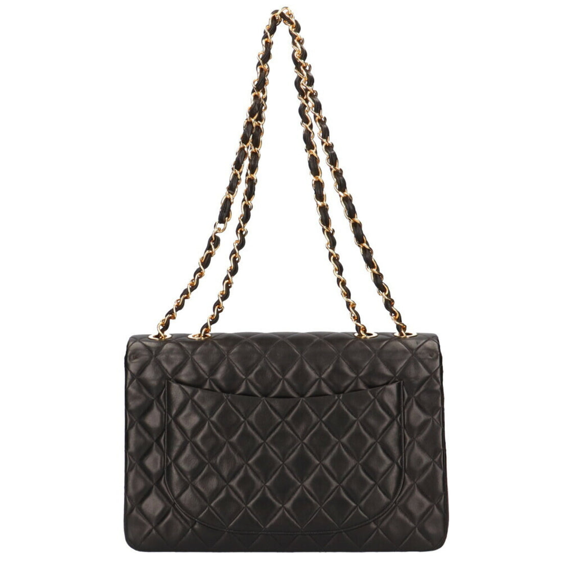 Chanel chain matelasse shoulder Bag lambskin black ladies