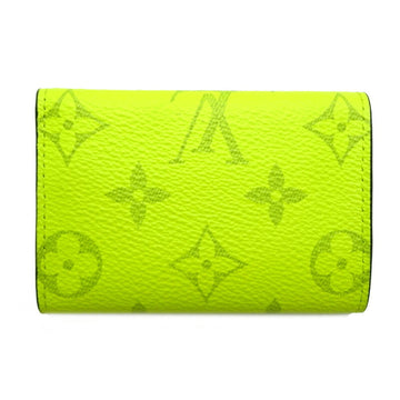 LOUIS VUITTON Discovery Women's/Men's Tri-fold Wallet M67629 Taigarama Jaune [Yellow]