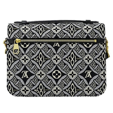 LOUIS VUITTON Bag Monogram Jacquard SINCE 1854 Ladies Handbag Shoulder Pochette Metis MM Gray M57272 2020 Collection