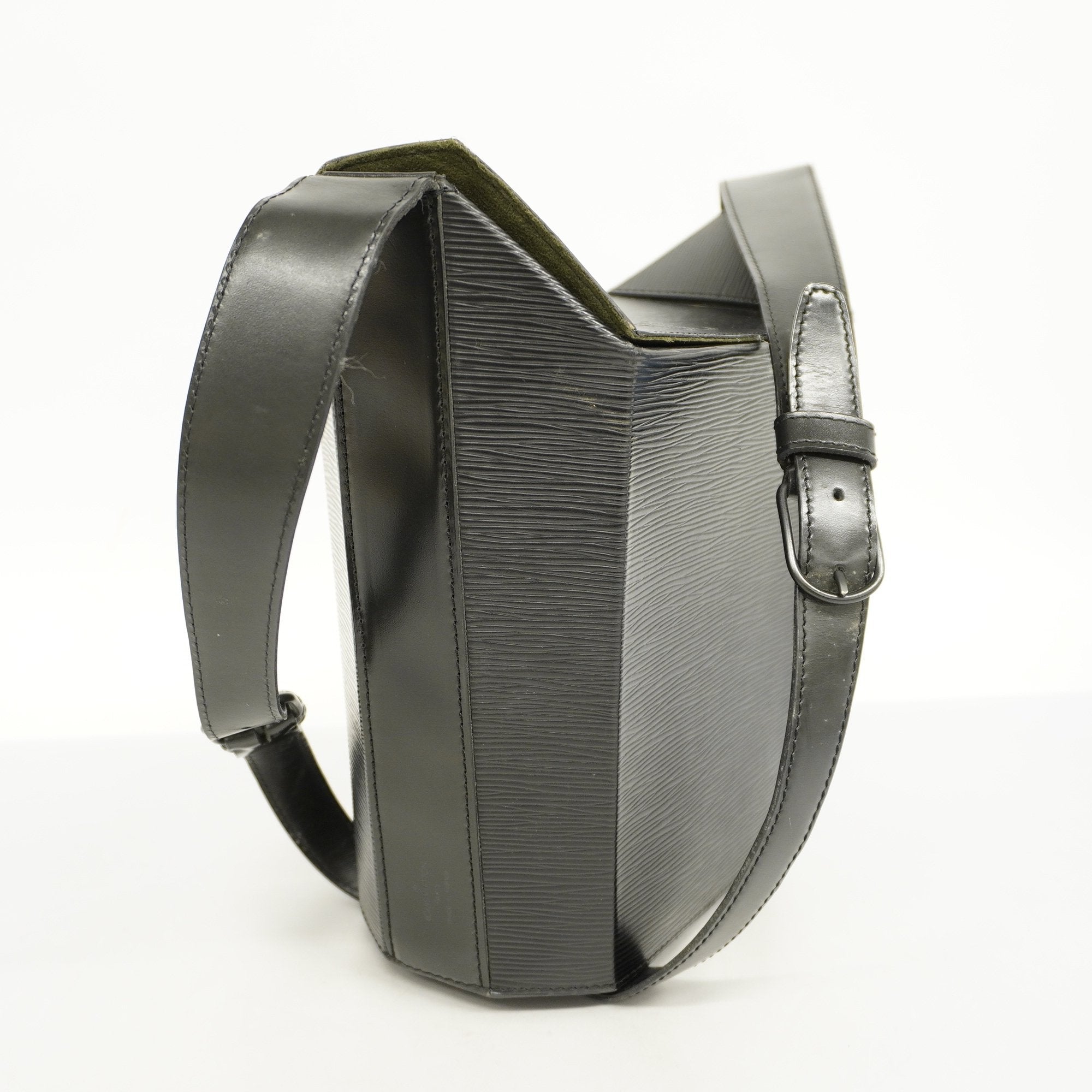 LOUIS VUITTONAuth Epi Sucksaw M80161 Women's Shoulder Bag Noir