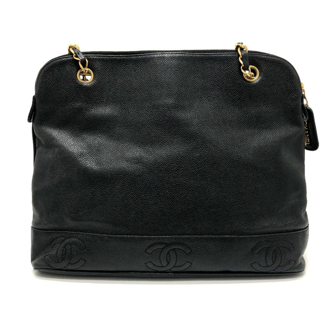 Chanel Trip Luco co Bag Tote Bag Black