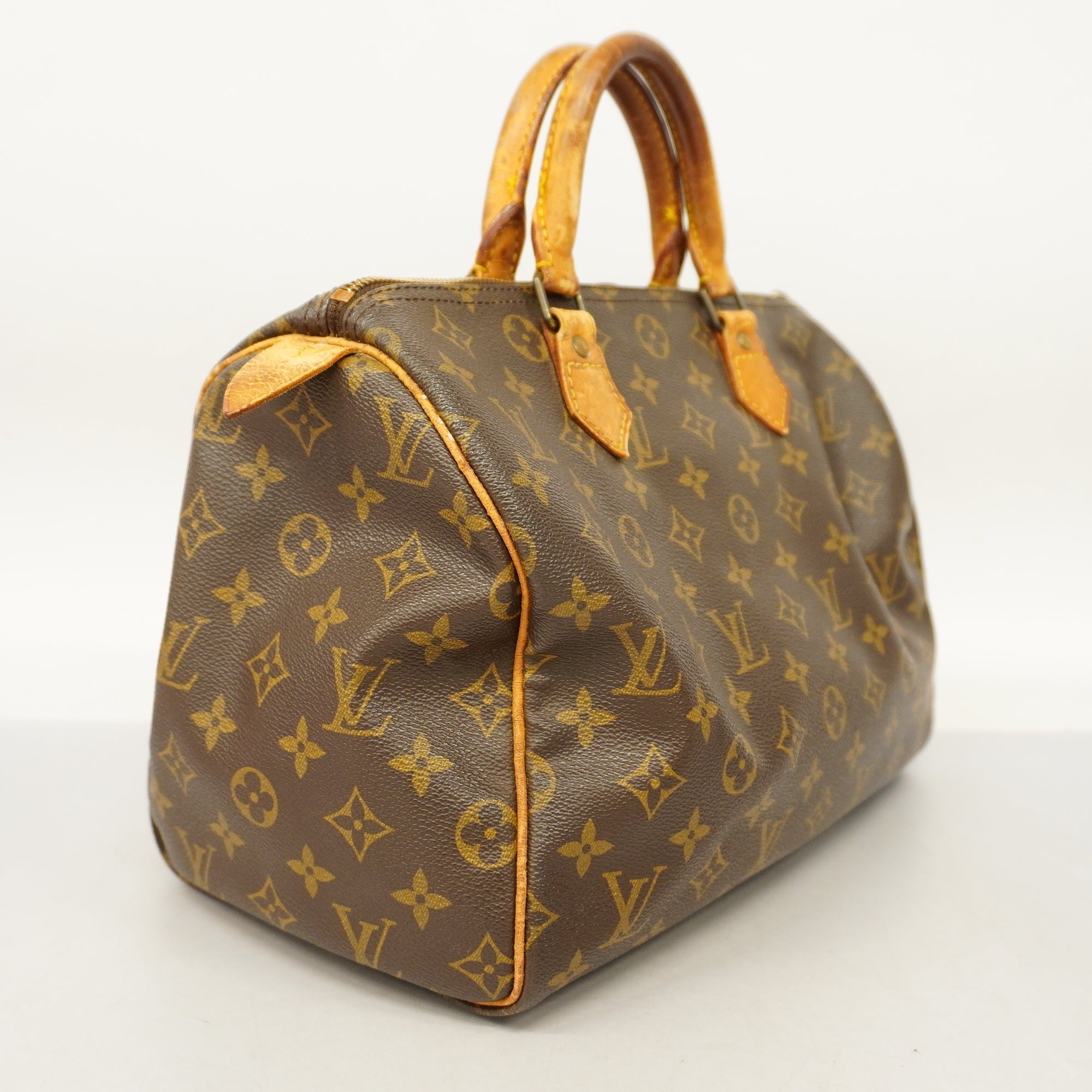 LOUIS VUITTONAuth Monogram Speedy 30 M41108 Women's Handbag