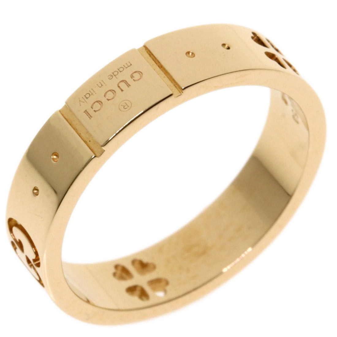 Gucci Icon Amor Forever # 8 Ring / K18 Pink Gold Ladies GUCCI
