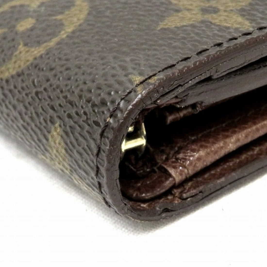 LOUIS VUITTON Monogram Portomone Bie Tresor M61730 Wallet Bifold Women's