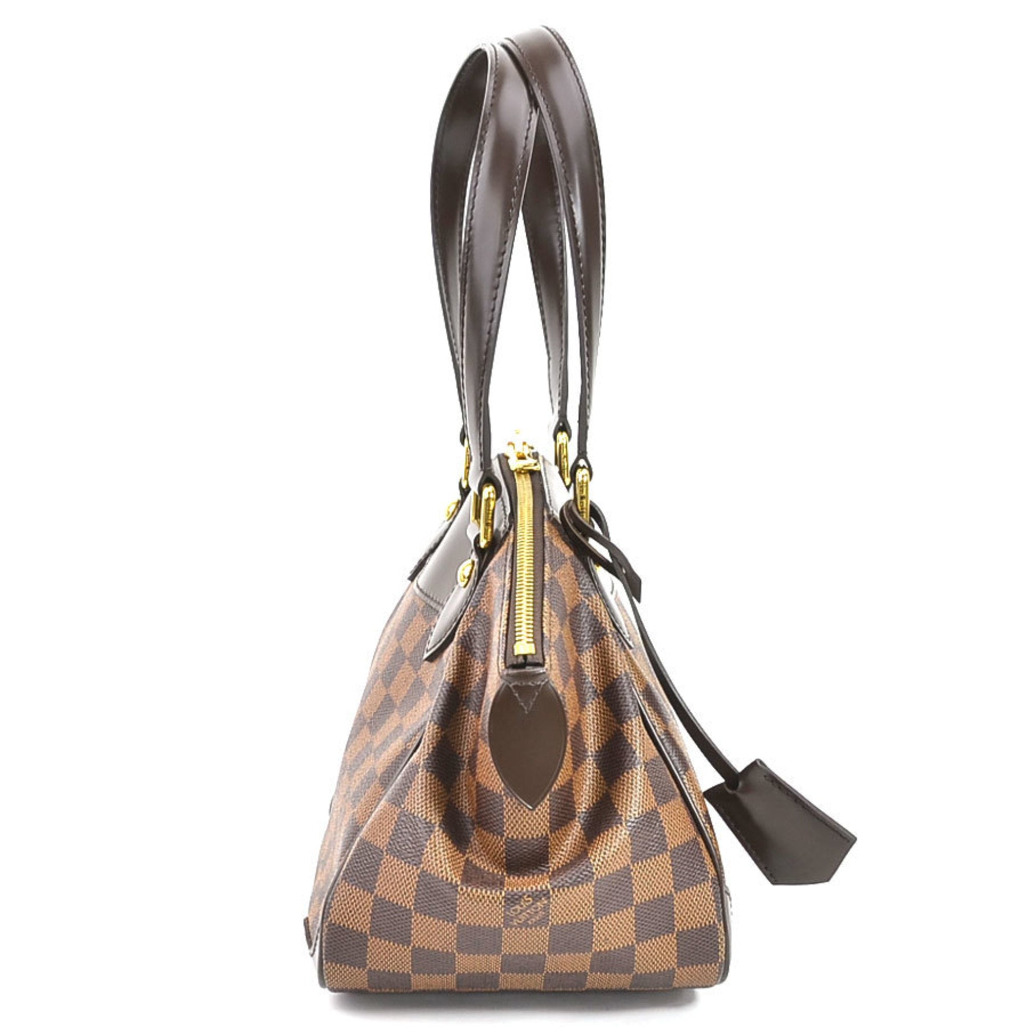LOUIS VUITTON Handbag Damier Verona PM Canvas Brown Gold Women's N41117 e55814a