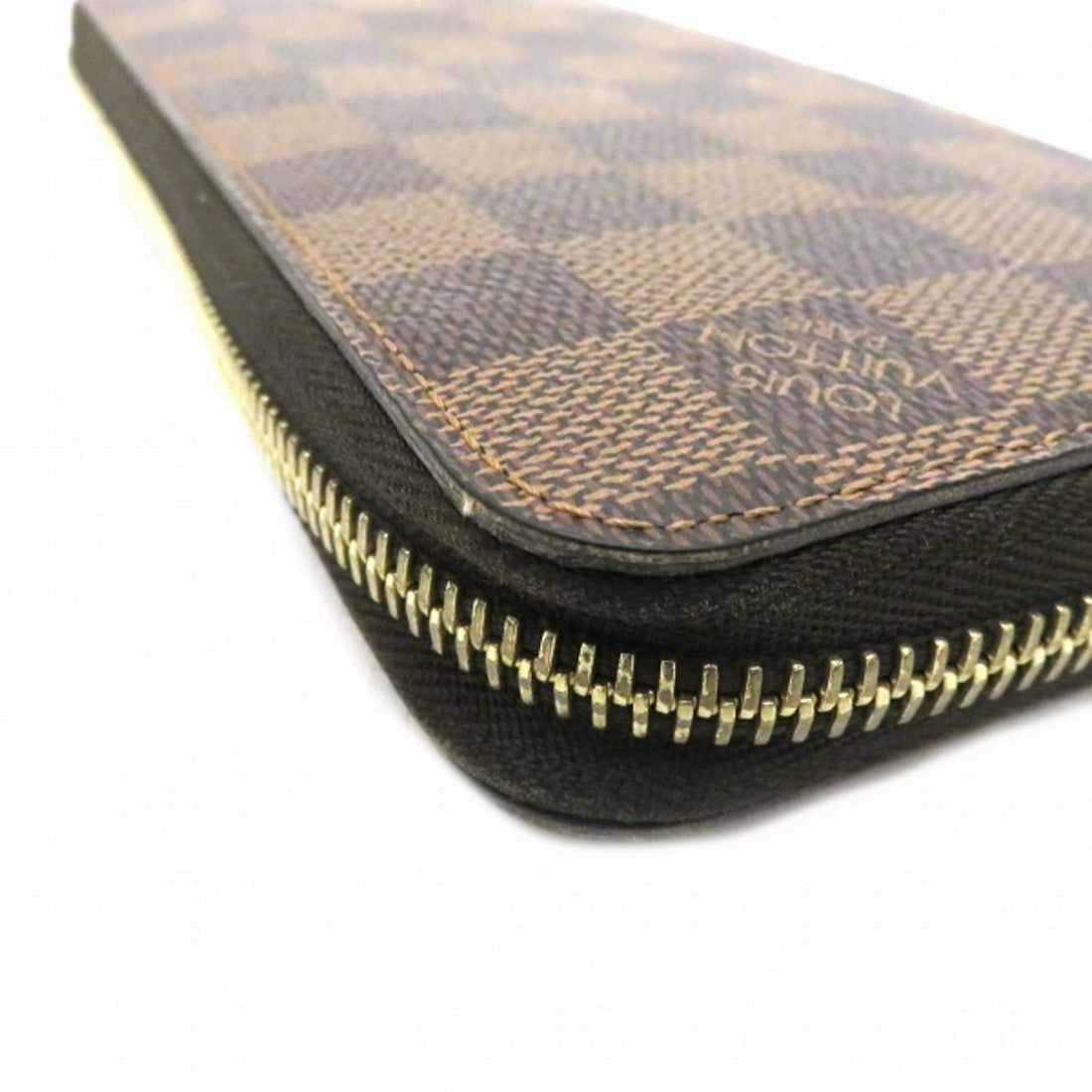 LOUIS VUITTON Damier Zippy Wallet N60015 Long Unisex