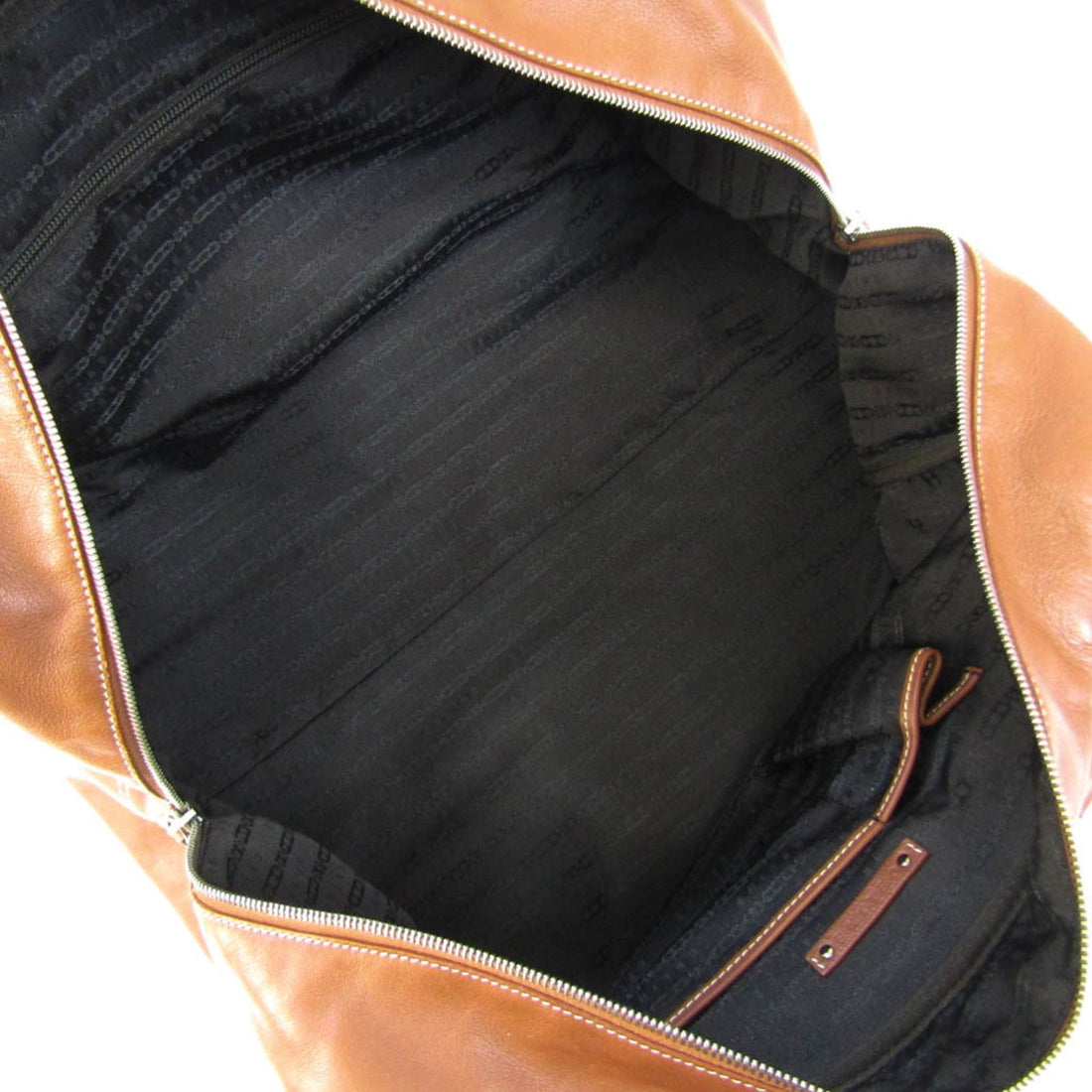 Celine Boogie Women,Men Leather Boston Bag Brown