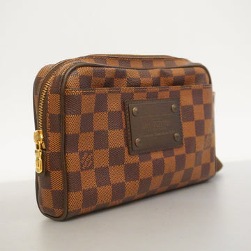 LOUIS VUITTONAuth Damier Bumback Brooklyn N41101 Sling Bag